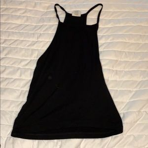 black tank top